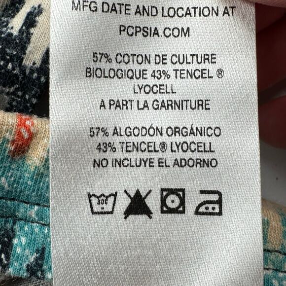 Patagonia Dress Womens Small Cream Kamala Drop Waist Tunic Organic Cotton Nature - Picture 8 of 13